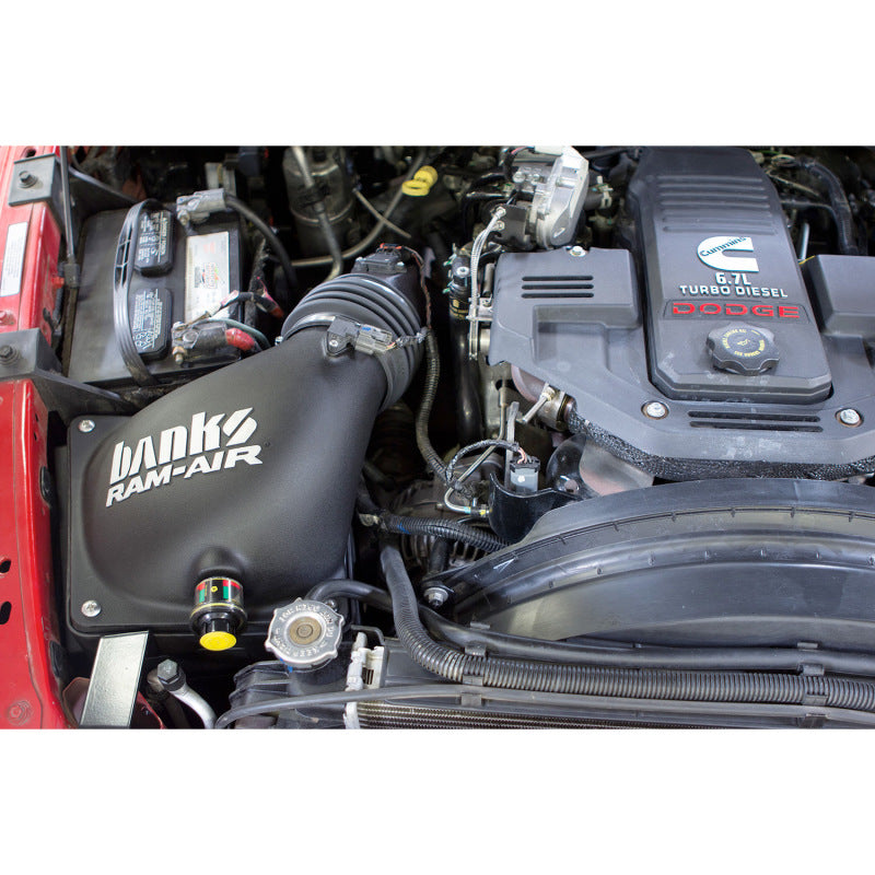 Banks Power 07-09 Dodge 6.7L Ram-Air Intake System - Dry Filter Short Ram Air Intakes Banks Power