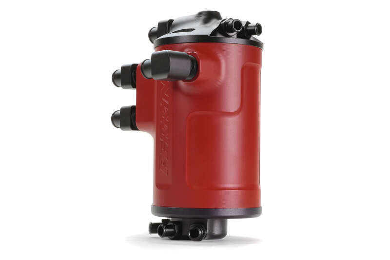 PERRIN 02-21 Subaru WRX / 04-21 STI Air Oil Separator - Red Oil Separators Perrin Performance