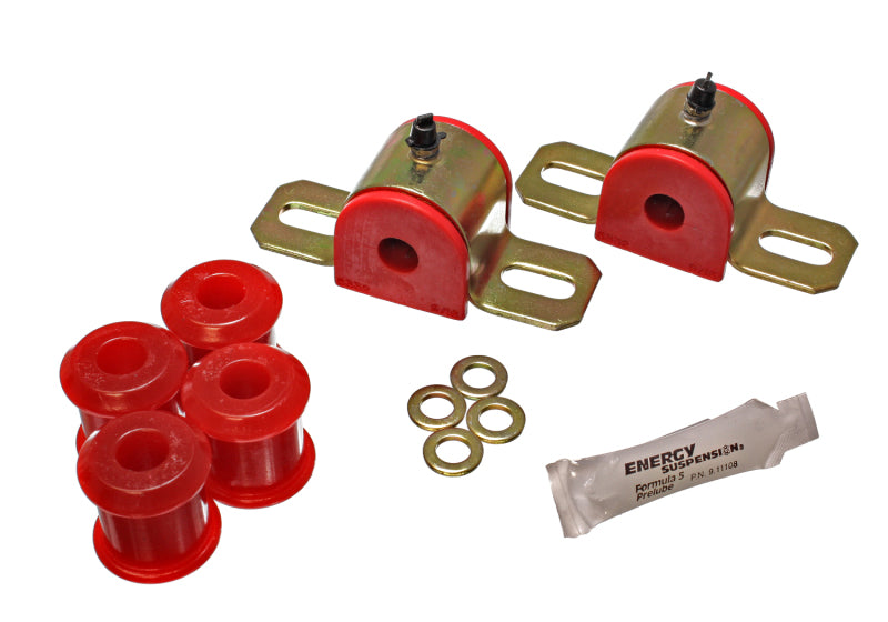 Energy Suspension 97-04 Dodge Dakota 2WD Red 9/16in Rear Sway Bar Bushing Set Bushing Kits Energy Suspension