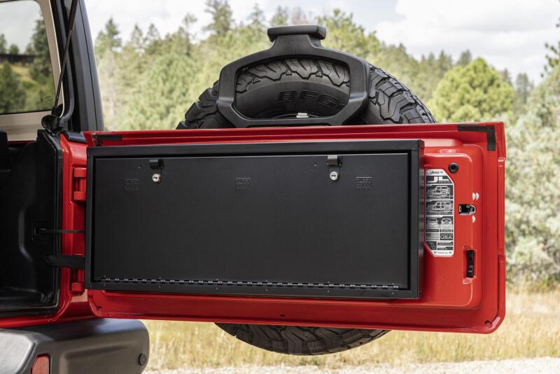 Tuffy Tailgate Lockbox W/ Keyed Lock For Jeep Wrangler Cargo Boxes & Bags Tuffy Products
