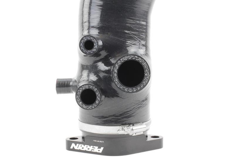 PERRIN 15-21 Subaru WRX / 14-18 Forester XT Turbo Inlet Hose 3in. w/ Turbo Adapter Flange - Black Hoses Perrin Performance