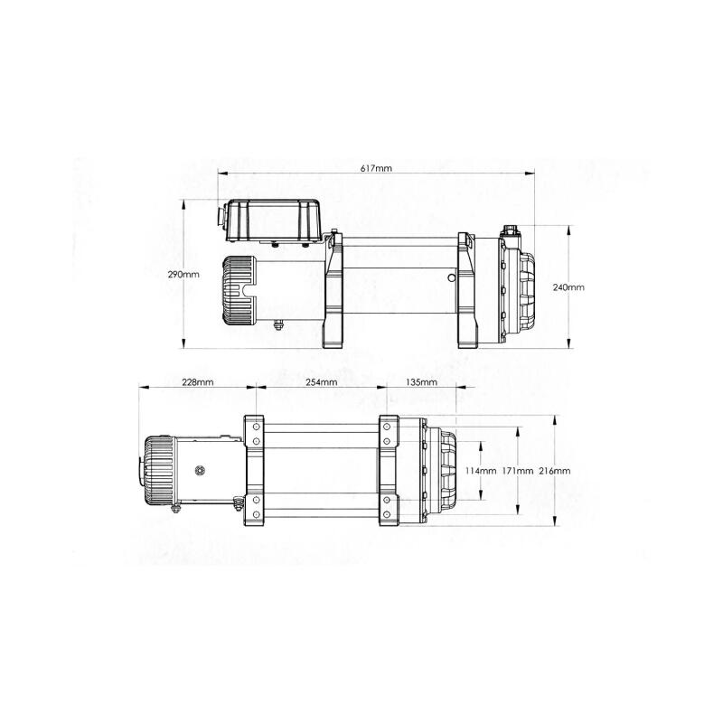 Superwinch 18000SR Tiger Shark Winch 24V Winches Superwinch