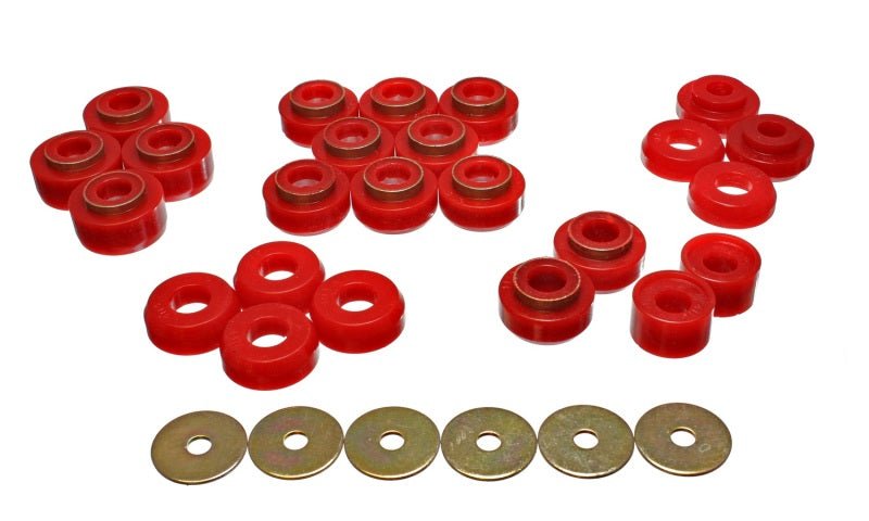 Energy Suspension Gm Body Mount - Red Bushing Kits Energy Suspension