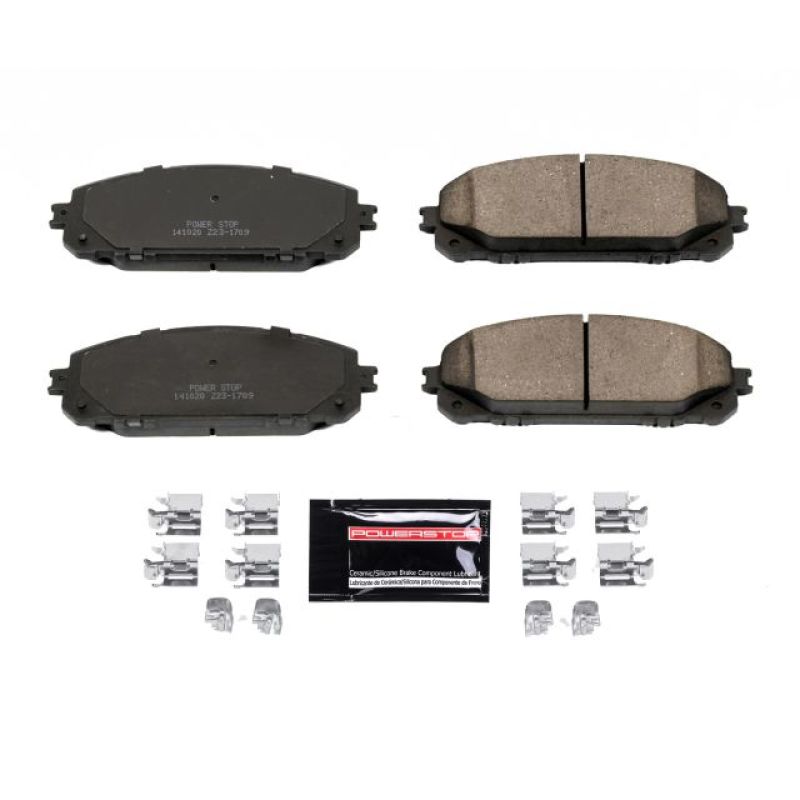 Power Stop 14-15 Jeep Cherokee Front Z23 Evolution Sport Brake Pads w/Hardware Brake Pads - Performance PowerStop