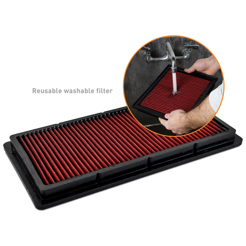 Mishimoto 87-01 Jeep Cherokee XJ Reusable Drop-In Air Filter Air Filters - Universal Fit Mishimoto