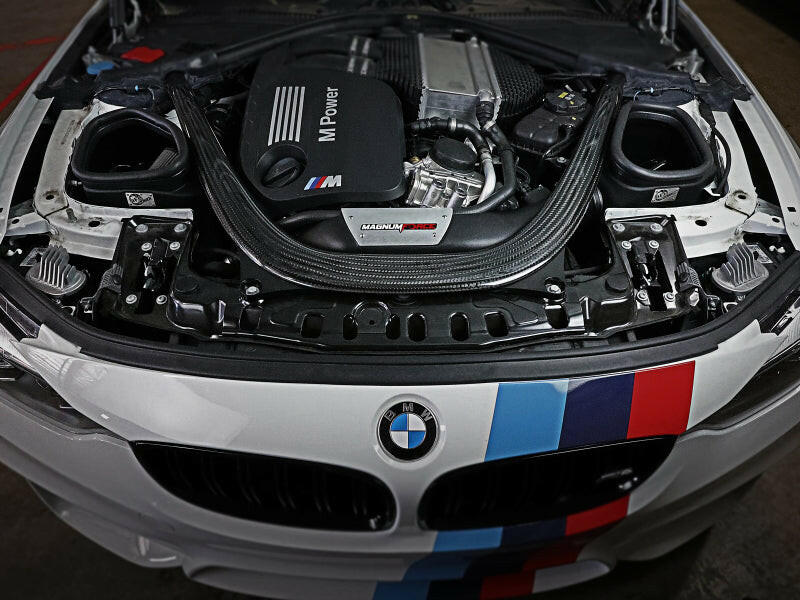 aFe POWER Magnum FORCE Stage-2 Pro DRY S Cold Air Intake System 15-19 BMW M3/M4 3.0L Cold Air Intakes aFe
