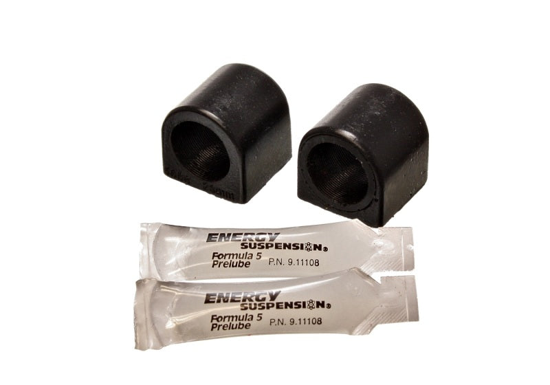 Energy Suspension 87-92 Toyota Supra Black 23mm Rear Sway Bar Bushing Set Bushing Kits Energy Suspension