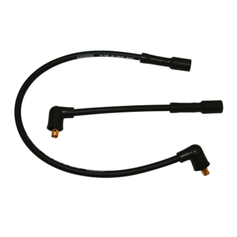 Moroso 85-96 Harley-Davidson FLT/FLHT/FLHR/FLTR/FLHS Ultra 40 Wire Set - Black Spark Plug Wire Sets Moroso