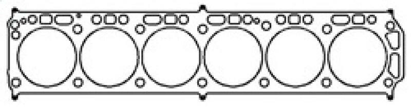 Cometic Chevrolet Gen-3 Inline 6 .036in MLS Cylinder Head Gasket - 4.125in Bore Head Gaskets Cometic Gasket