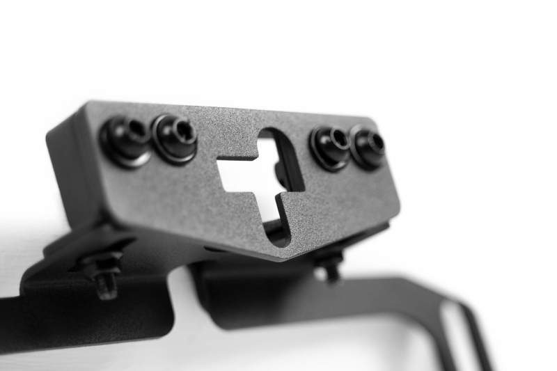 DV8 Offroad 21-23 Ford Bronco Front Camera Relocation Bracket License Plate Relocation DV8 Offroad