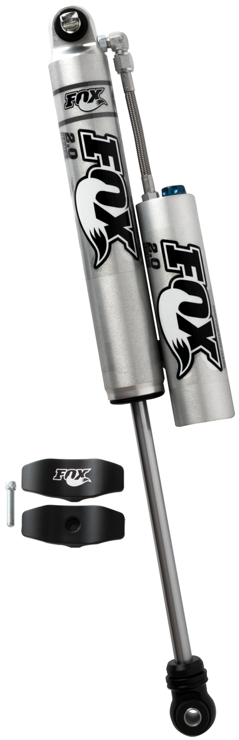 Fox 07+ Jeep JK 2.0 Factory Series 9.6in. Smooth Body R/R Rear Shock w/CD Adj. / 1.5-3.5in. Lift Shocks and Struts FOX