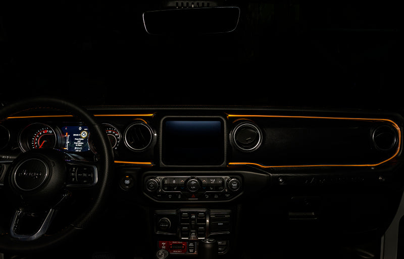 ORACLE Lighting Jeep Wrangler JL / Gladiator JT ColorSHIFT Fiber Optic LED Interior Kit Light Accessories and Wiring ORACLE Lighting