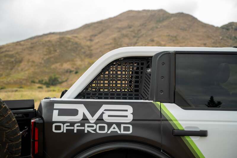 DV8 21+ Ford Bronco Pocketed Rear Window Molle Panels (Soft Top/2-Door Models) Exterior Trim DV8 Offroad
