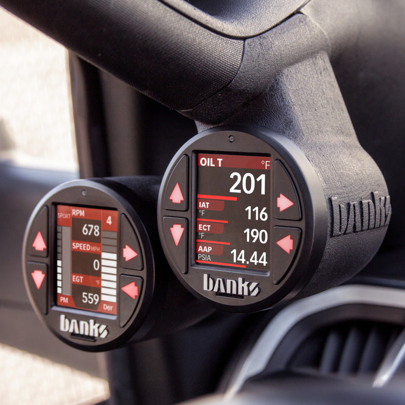 Banks Power iDash 1.8 DataMonster Universal CAN Gauge for use w/Banks Bus Modules Performance Monitors Banks Power