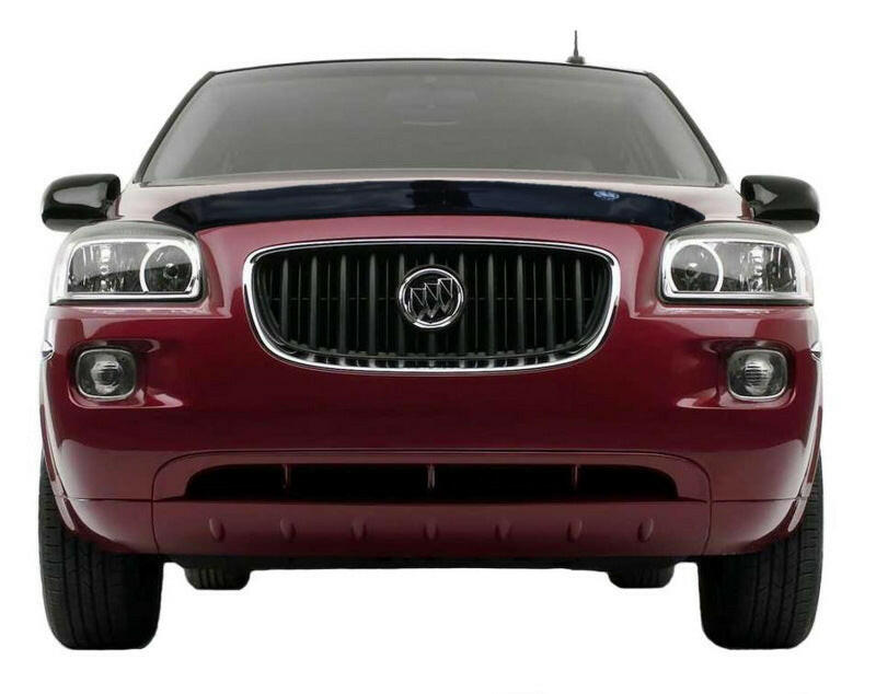 AVS 05-08 Buick Terraza High Profile Bugflector II Hood Shield - Smoke Stone/Bug Deflectors AVS