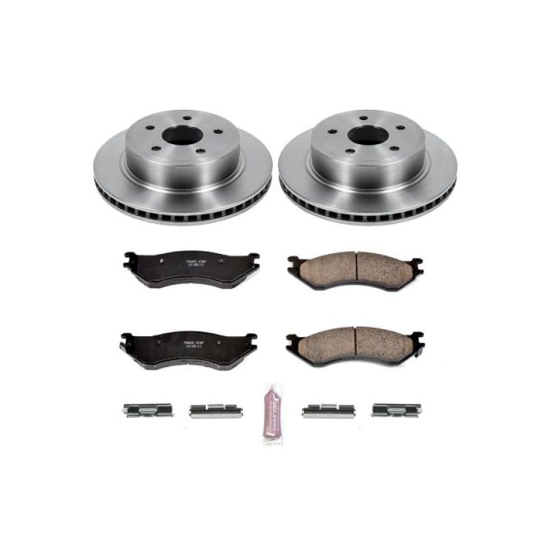 Power Stop 04-06 Dodge Ram 1500 Rear Autospecialty Brake Kit Brake Kits - OE PowerStop
