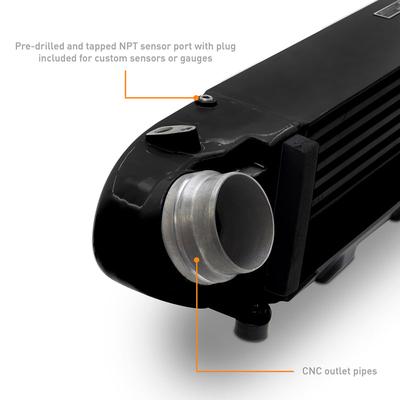 Mishimoto 2024+ Ford Mustang EcoBoost Performance Intercooler - Black Intercoolers Mishimoto