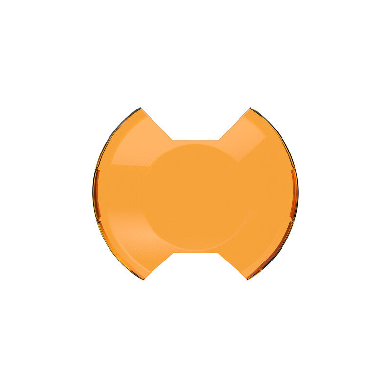 KC HiLiTES SlimLite 8in. LED Light Shield Driving (Shield Only) - Amber Light Covers and Guards KC HiLiTES