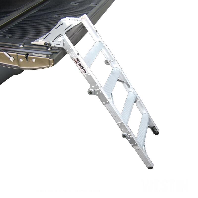 Westin Truck-Pal Tailgate Ladder - Aluminum Truck Steps Westin