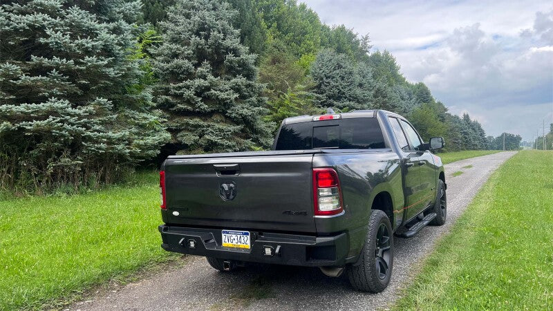 Fishbone Offroad 2019+ Ram 1500 Rear Bumper - Black Bumpers - Steel Fishbone Offroad