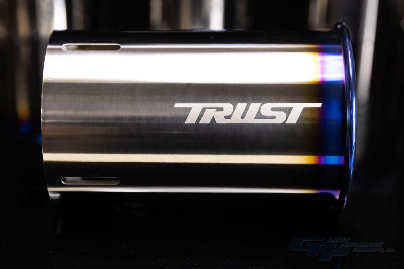 GReddy PE-TR Rolled Tip-Burnt-Ti L 190mm x 115mm Catback GReddy