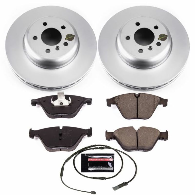 Power Stop 2011 BMW 535i xDrive Front Z23 Evolution Sport Coated Brake Kit Brake Kits - Performance D&S PowerStop