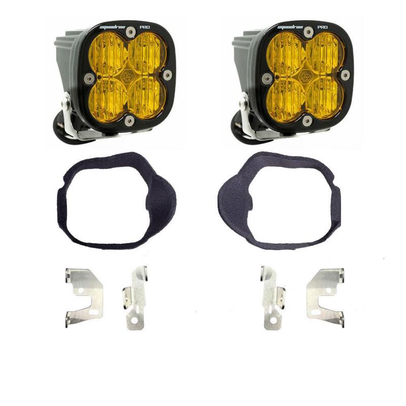 Baja Designs 14-18 Mercedes Sprinter Van Squadron Pro Fog Pocket Light Kit - Baja Amber Light Bars & Cubes Baja Designs