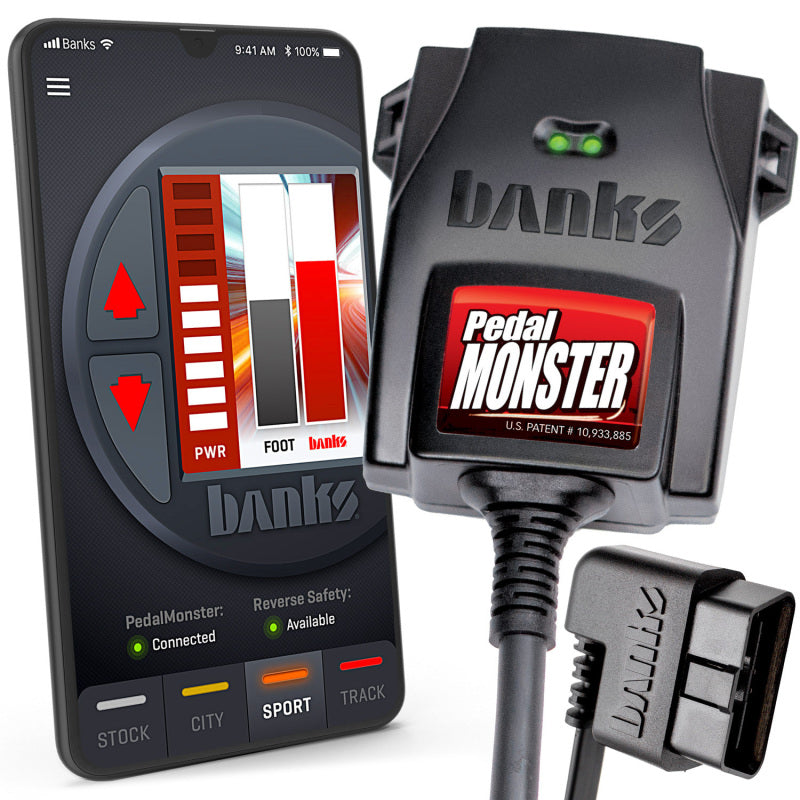Banks Power Pedal Monster Kit (Stand-Alone) - Molex MX64 - 6 Way - Use w/Phone Throttle Controllers Banks Power