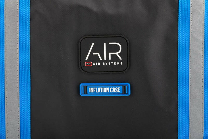 ARB Inflation Case Black Finish w/ Blue Highlights PVC Material Reflective Strips Tow Straps ARB