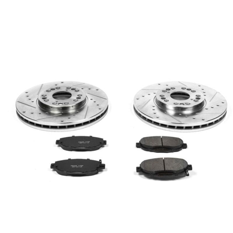 Power Stop 99-00 Lexus SC300 Front Z23 Evolution Sport Brake Kit Brake Kits - Performance D&S PowerStop