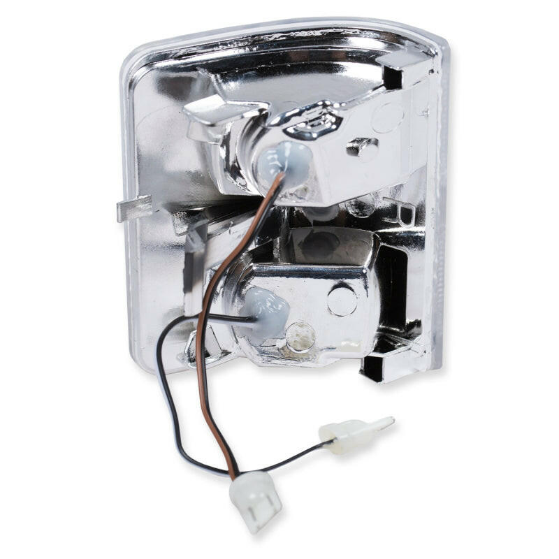 ANZO LED Mirror Lights 2008-2015 Ford F-250 LED Mirror Lights Smoke w/ Amber LED Lights Corner ANZO