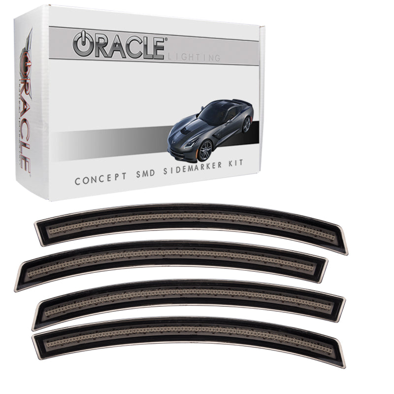 Oracle Chevrolet Corvette C7 Concept Sidemarker Set - Tinted - No Paint Light Strip LED ORACLE Lighting