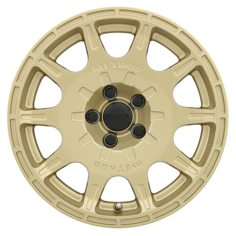 Method MR502 VT-SPEC 2 15x7 +15mm Offset 5x100 56.1mm CB Gold Wheel Wheels - Cast Method Wheels