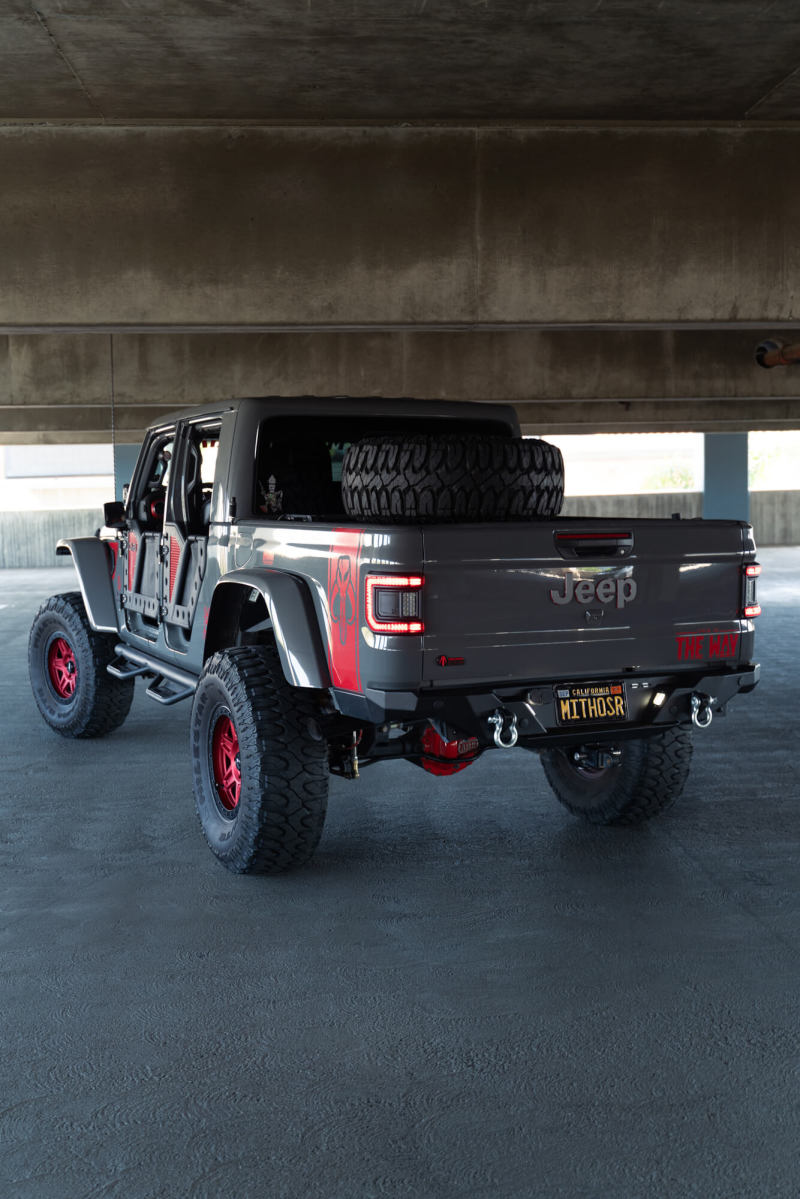 DV8 Offroad 20-23 Jeep Gladiator JT FS-15 Series Rear Bumper Bumpers - Steel DV8 Offroad