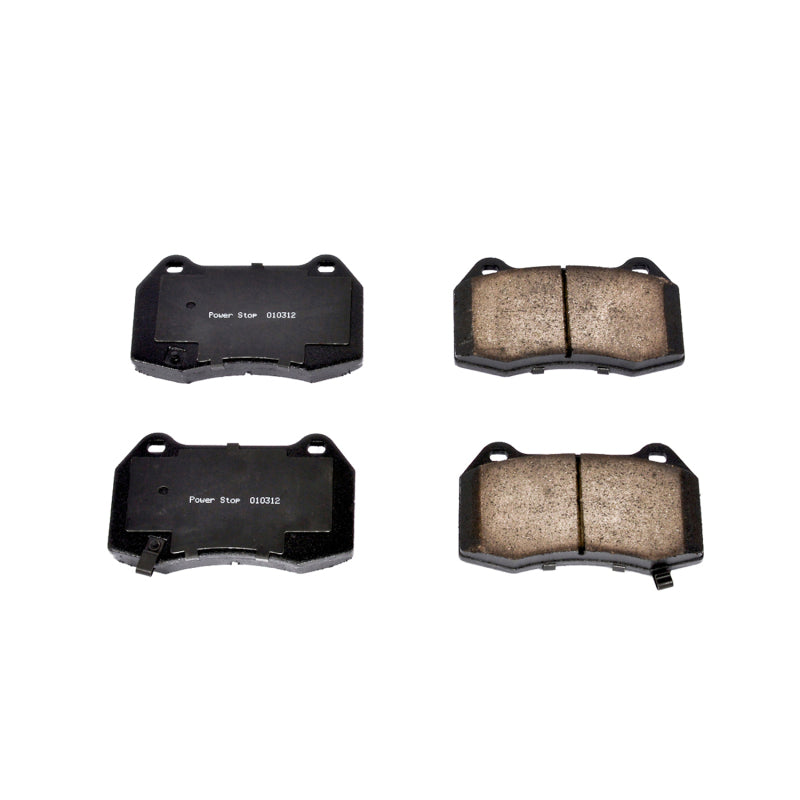 Power Stop 03-04 Infiniti G35 Front Z16 Evolution Ceramic Brake Pads Brake Pads - OE PowerStop