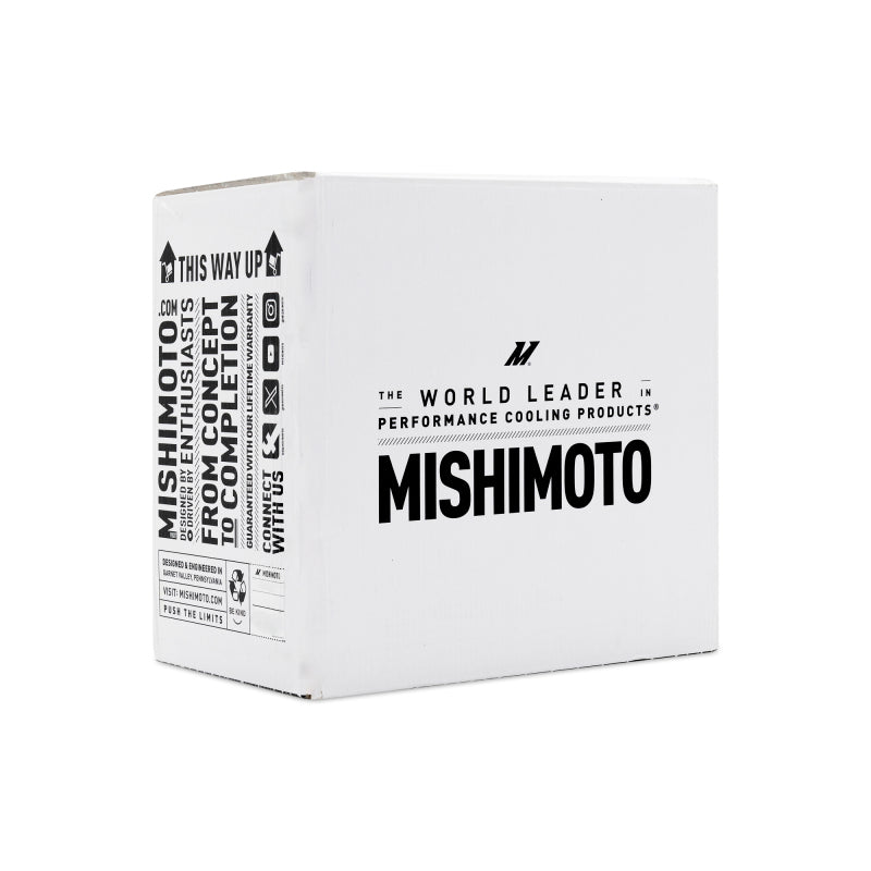 Mishimoto Universal Oil Cooler Kit - 19 Row Cooler and 2x5in Fans Oil Coolers Mishimoto
