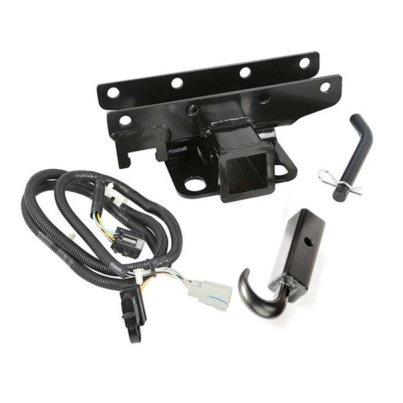 Rugged Ridge Receiver Hitch Kit Hook 07-18 Jeep Wrangler JK Hitch Accessories Rugged Ridge