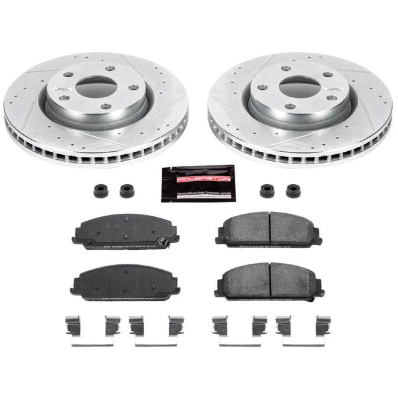 Power Stop 08-09 Pontiac G8 Front Z23 Evolution Sport Brake Kit Brake Kits - Performance D&S PowerStop