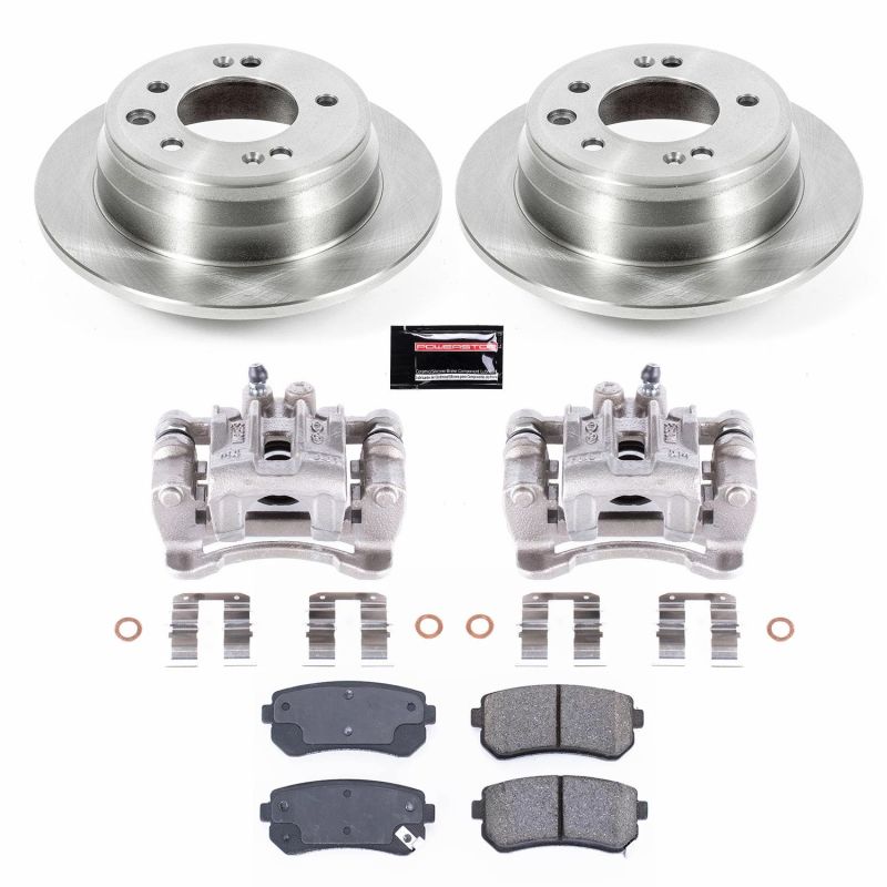 Power Stop 10-15 Hyundai Tucson Rear Autospecialty Brake Kit w/Calipers Brake Kits - OE PowerStop