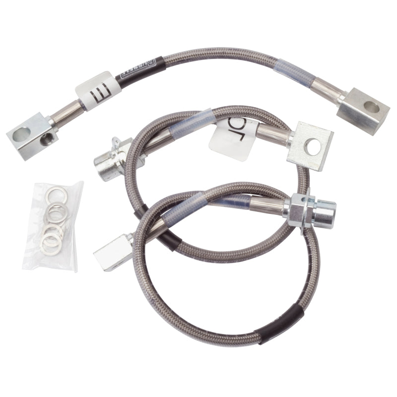 Russell Performance 87-93 Ford Mustang Brake Line Kit Brake Line Kits Russell