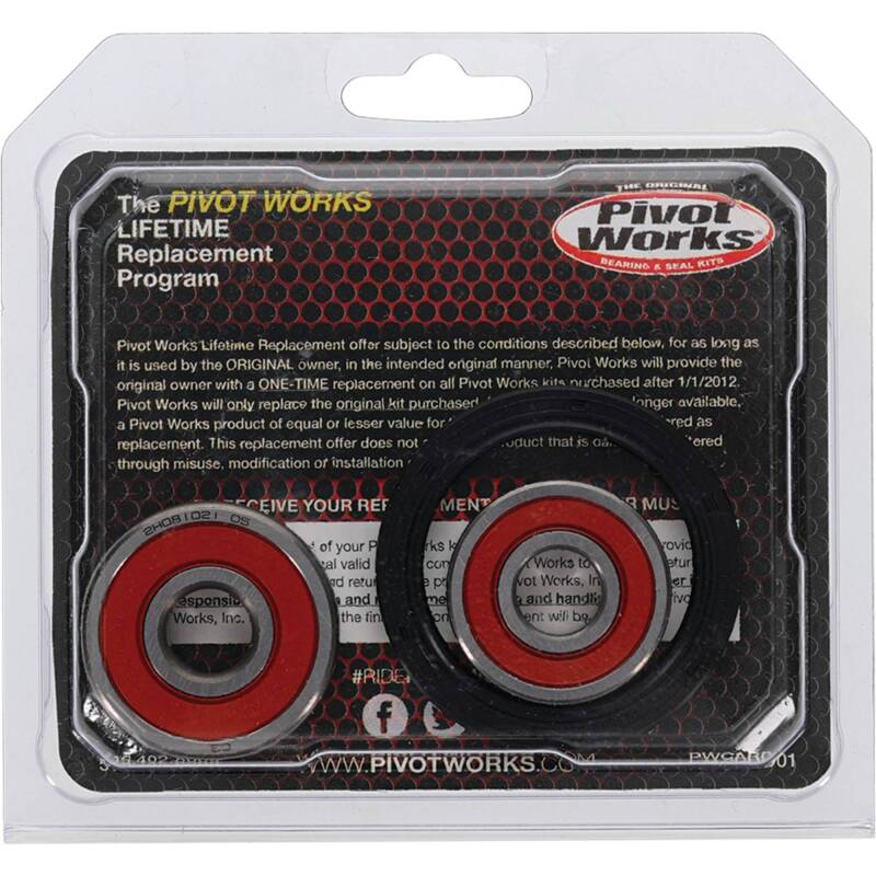 Pivot Works Kawasaki Wheel Bearing Kit Premium Bearings Control Arms Pivot Works