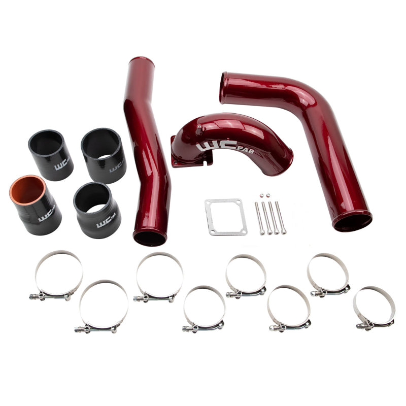 Wehrli 03-07 Dodge 5.9L Cummins High Flow Stage 1 Intake Bundle Kit - Gloss White Cold Air Intakes Wehrli