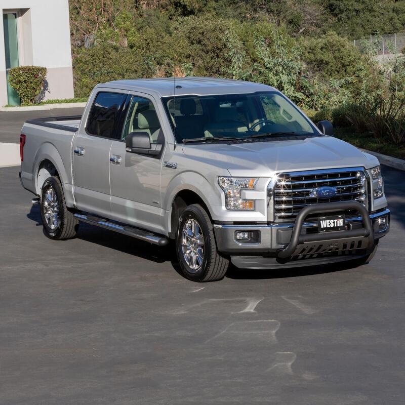 Westin 2015-2018 Ford F-150 Reg/SuperCab/SuperCrew Premier Oval Nerf Step Bar Mount Kit - Black Hardware Kits - Other Westin