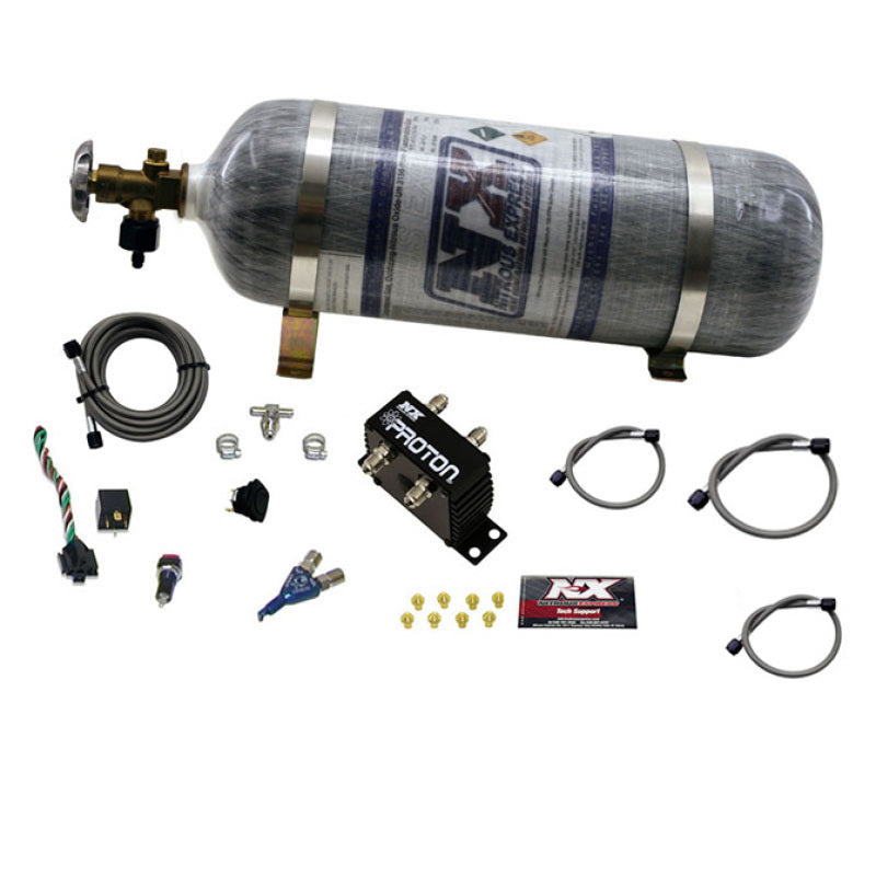 Nitrous Express Proton Series Nitrous Kit w/12lb Bottle Nitrous Systems Nitrous Express