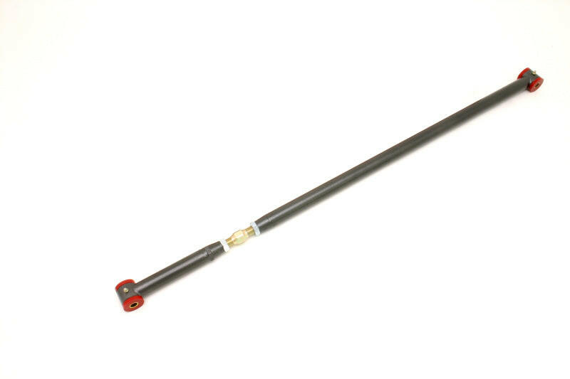 BMR 82-02 3rd Gen F-Body On-Car Adj. Chrome Moly Panhard Rod (Polyurethane) - Black Hammertone Panhard Bars BMR Suspension