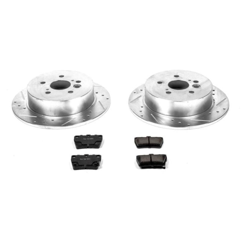 Power Stop 04-05 Toyota RAV4 Rear Z23 Evolution Sport Brake Kit Brake Kits - Performance D&S PowerStop