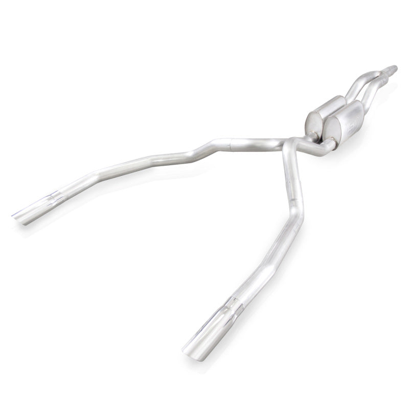 Stainless Works 2010-14 Ford Raptor 3in Exhaust Y-Pipe S-Tube Mufflers Under Bumper Exit Catback Stainless Works