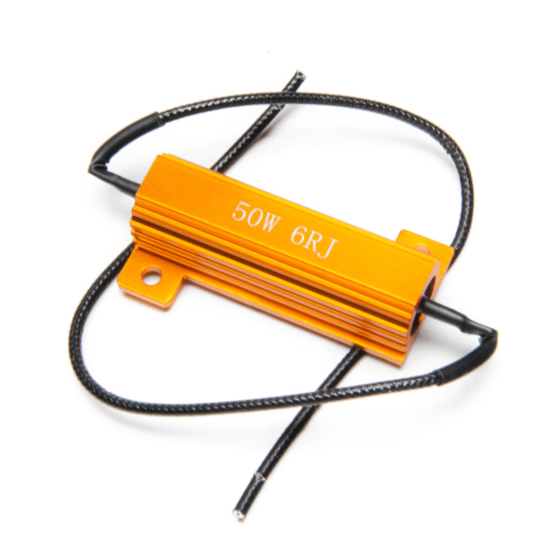 Oracle LED Load Equalizer 50w/ 6ohm Resistor for Turn Signal Rapid Flash Light Accessories and Wiring ORACLE Lighting
