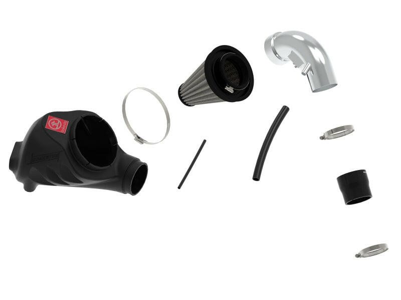 aFe Takeda Momentum Sealed Intake System 12 Honda Civic Si 2.4L Stage 2 Pro Dry S Polished Cold Air Intakes aFe