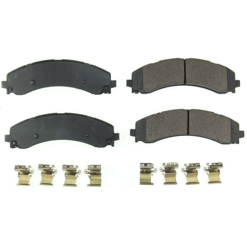 Power Stop 2019 Ram 3500 Rear Z17 Evolution Ceramic Brake Pads w/Hardware Brake Pads - OE PowerStop